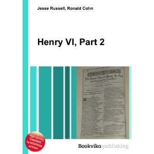 Henry VI, Part 2 Ronald Cohn Jesse Russell Books