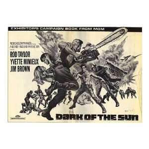  Dark of the Sun Original Movie Poster, 12 x 17 (1968 