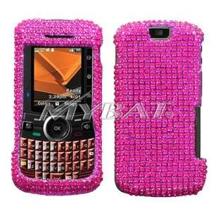 MOTOROLA i465 (Clutch) Hot Pink Diamante Protector Cover