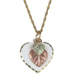  Moonlight Eclipse Collection Gold Heart Necklace Jewelry