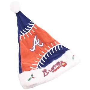  Atlanta Braves Mistletoe Santa Hat: Sports & Outdoors