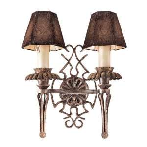 Montparnasse Collection 2 Light 16 Tuscan Patina Wall Sconce N2109 