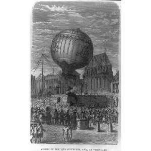  Montgolfier bros,King Louis XVI,M Antoinette,balloon