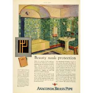   Bathroom Fixture Household Decor Sink Bath Whitman   Original Print Ad