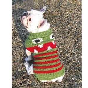  Handmade Dog Sweater Wool Lil Monster Medium
