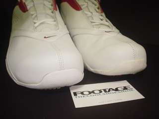 2004 OG Nike Zoom MICHAEL VICK Low WHITE BLACK VARSITY RED SILVER DS 