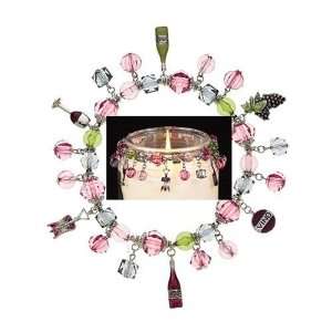  Wine Tasting Country Candle Jar Jewelry Decoration: Home 
