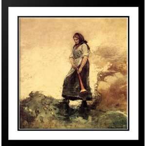  Homer, Winslow 28x28 Framed and Double Matted Daughter of 