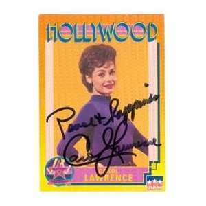   autographed Hollywood Walk of Fame trading card
