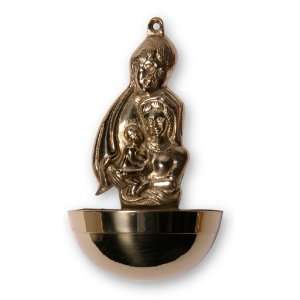 Brass Family Holy Water Font
