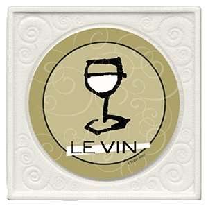 Le Vin Drink Coasters   Style APRR1 