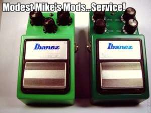 Ibanez TS 9, TS 9DX, and others *TS 808 PLus Mod Service  