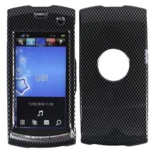  T Mobile Sony Ericsson Vivaz U5a Hard Cover Case Carbon 