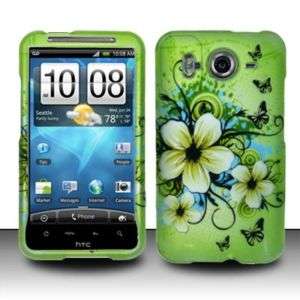 HTC Inspire 4G Hawaiian Flowers Hard Cover Phone Case  