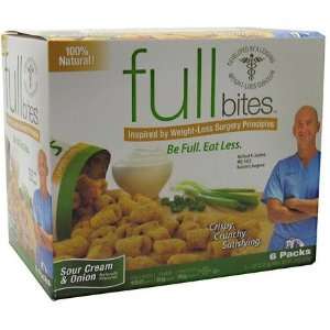  Fullbar Fullbites, Sour Cream & Onion, 6   1.32 oz (37.5 g 