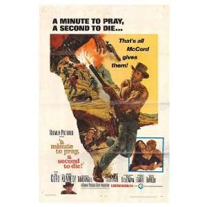  Minute To Pray, Second To Die Original Movie Poster, 27 x 