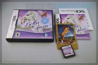 Bella Sara + Card Nintendo DS/DSi/3DS Very Rare OOP HTF 767649402441 