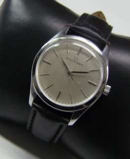 60S UNIVERSAL GENEVE SILVER DIAL MANUAL WIND MANS  