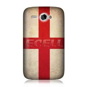   CASE DESIGNS ENGLAND FLAG BACK CASE COVER FOR HTC CHACHA: Electronics