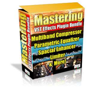 MASTERING VST EFFECTS~Reverb~ Maximizer~Compressor~EQ  