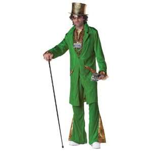 Lets Party By California Costumes Hustla Adult Costume / Green/Yellow 