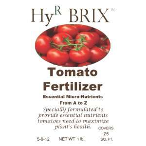  HyR Brix Tomato Fertilizer 1lb. Bag Patio, Lawn & Garden