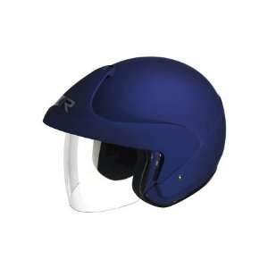  Z1R Metro Open Face Helmet Large  Blue Automotive