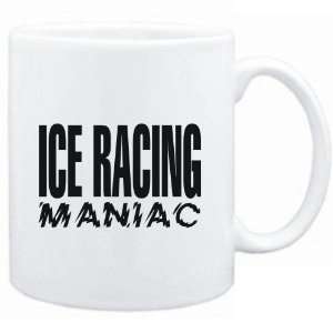  Mug White  MANIAC Ice Racing  Sports: Sports & Outdoors