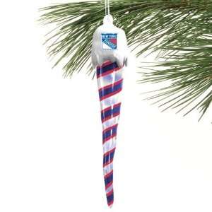  New York Rangers NHL Light Up Icicle Ornament