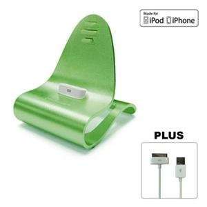  NEW iCrado Dock Green w/cable (Cell Phones & PDAs 
