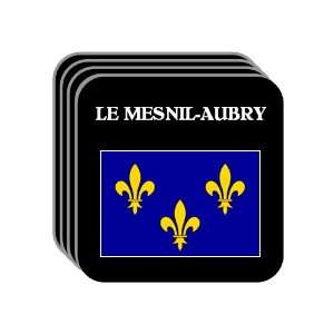  Ile de France   LE MESNIL AUBRY Set of 4 Mini Mousepad 