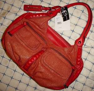 Makowsky Womens Satchel Leather Handbag Bag Purse New MSRP $278 