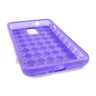 Protect your Samsung Infuse 4G with Purple Argyle Candy Ge Cover Case!