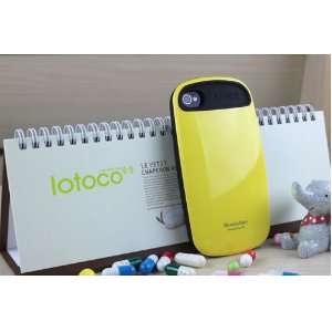  iFACE Shinny Yellow Hard Shell Case for iPhone 4/4S Cell 