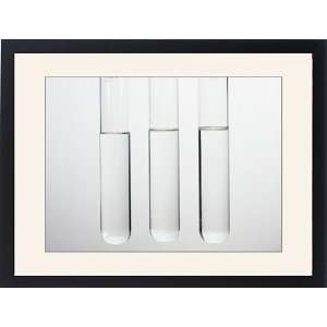  Water meniscus differences Framed Prints: Home & Kitchen