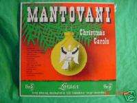 Mantovani Christmas Carols holiday albums lp record vin  