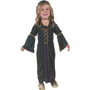  Juliet Medieval Princess Victorian Costume Child Size T 