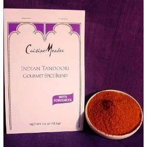 CuisineMentor Indian Tandoori Gourmet Spice Blend. Gluten Free. With 