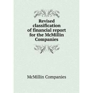   financial report for the McMillin Companies McMillin Companies Books