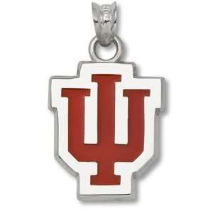 Indiana University 5/8 in. Pendant Sterling Silver