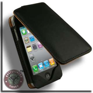 Flip Leather Case for Apple iPhone 4 G S 4G 4S Pouch P Holster Cover 