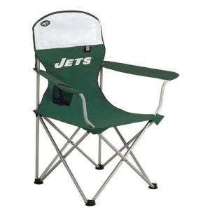  New York Jets NFL Deluxe Folding Arm Chair: Sports 