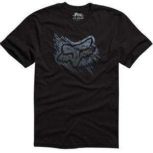 Fox Racing Grey Matter T Shirt   Medium/Black: Automotive
