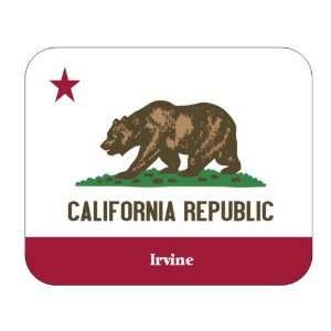  US State Flag   Irvine, California (CA) Mouse Pad 