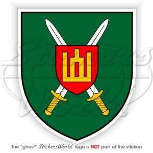 LITHUANIA Lithuanian Land Forces Command Emblem, Army Badge 3,5 (90mm 