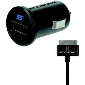 New  SCOSCHE IUSB12VM USB LOW PROFILE CAR CHARGER (INCLUDES IPOD® TO 