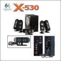 Logitech PC X 530 5.1 Ch Surround Sound Speaker System 097855024503 