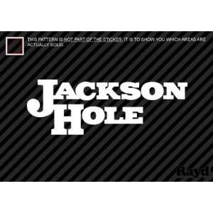  (2x) Jackson Hole Wyoming   Sticker   Decal   Die Cut 