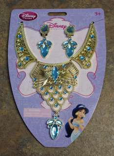   Store JASMINE Aladdin Costume Jewelry Set   Earrings & Necklace  