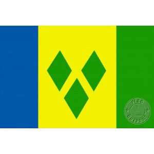  St. Vincent and the Grenadines 2 x 3 Nylon Flag Patio 